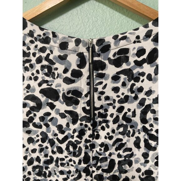 Tommy Bahama Women's Cheetah Print Knee Length Long Sleeve Dress Size Small - Picture 5 of 9